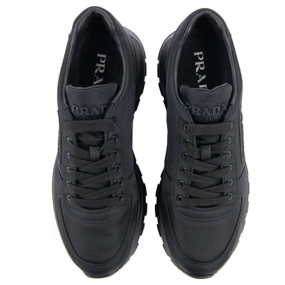 Prada Prax 01 Lace Up Sneakers Nero