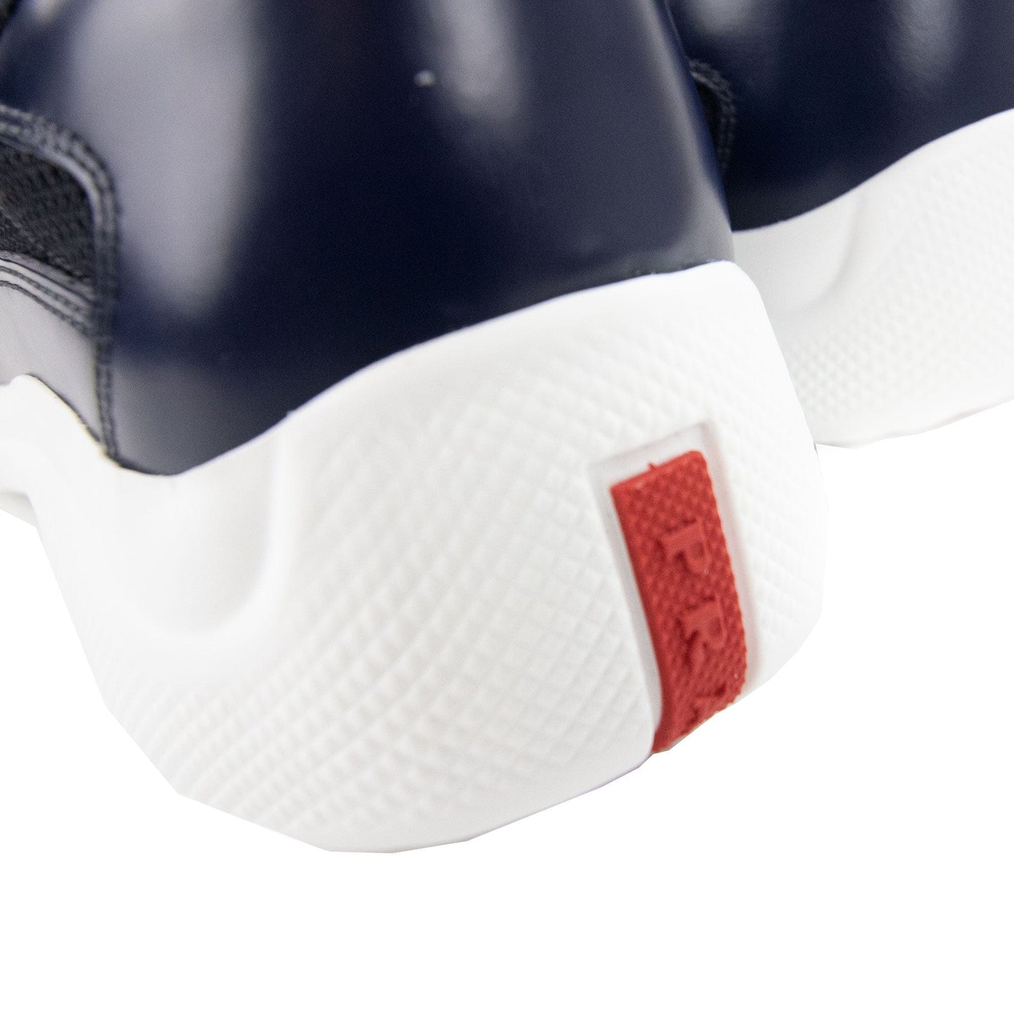 Prada Americas Cup Patent Leather And Nylon Sneakers Navy