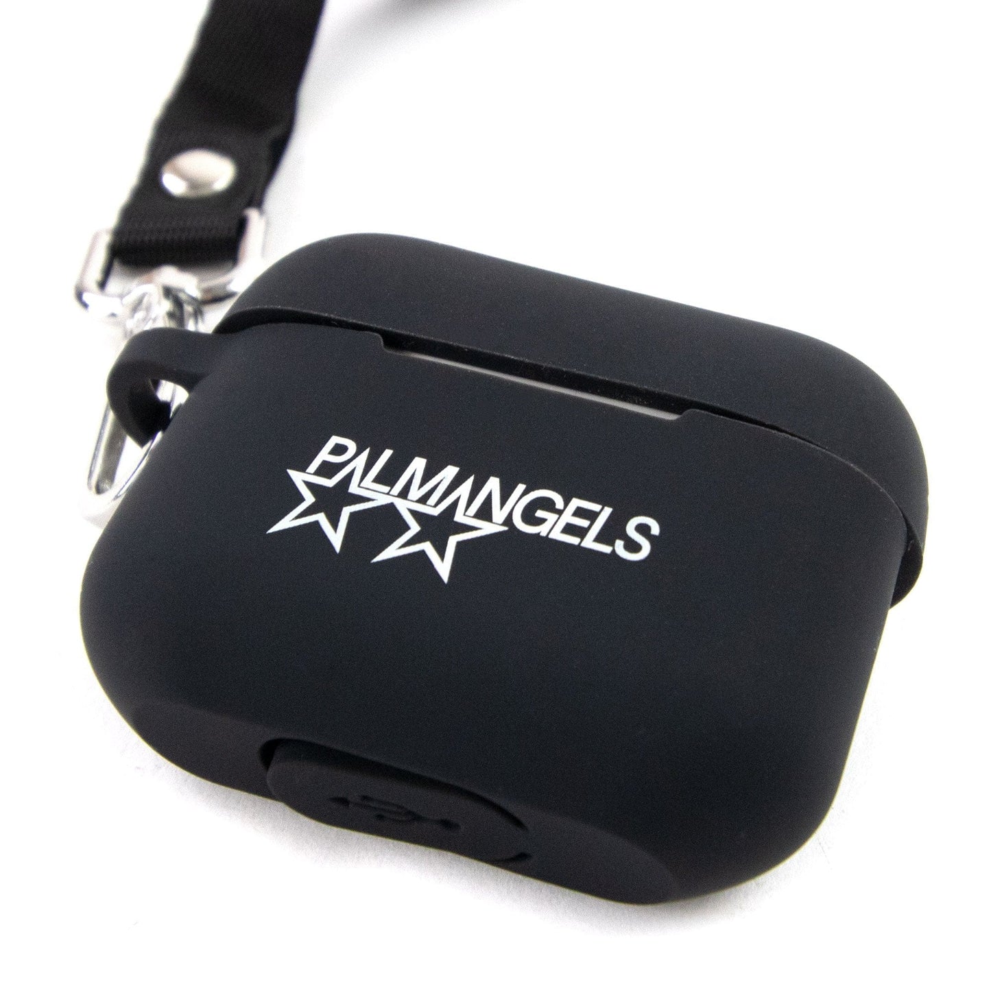 Palm Angels Racing Stars Airpods Pro Case Black/white