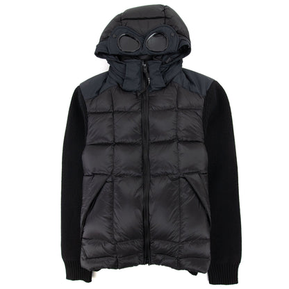 Cp Company Lambswool Nylon Jacket Black 999