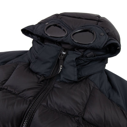 Cp Company Lambswool Nylon Jacket Black 999