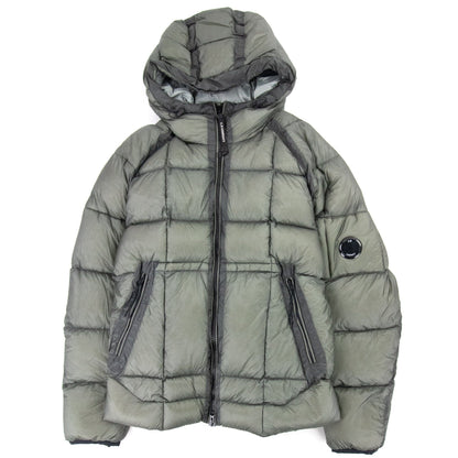 Cp Company Dd Shell Medium Down Jacket Stone Grey