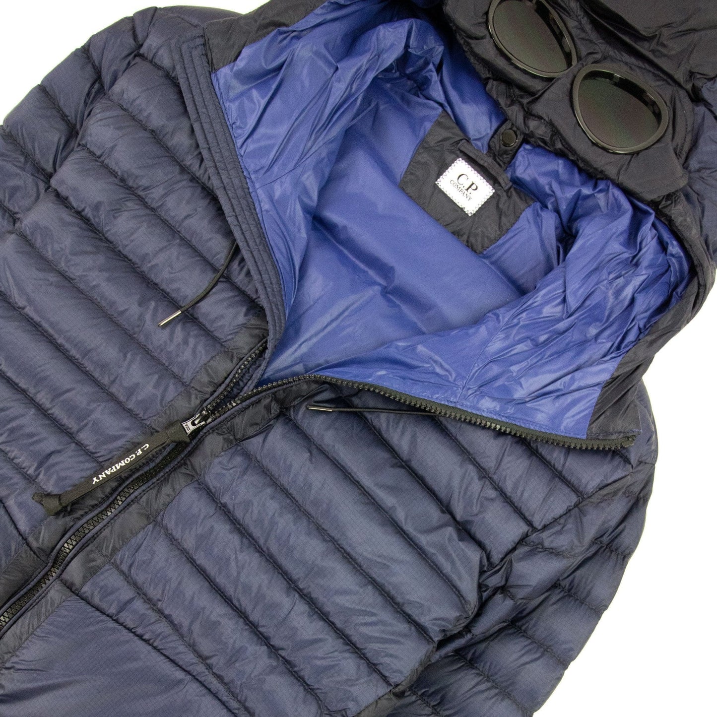 Cp Company Dd Shell Goggle Jacket Blue 878