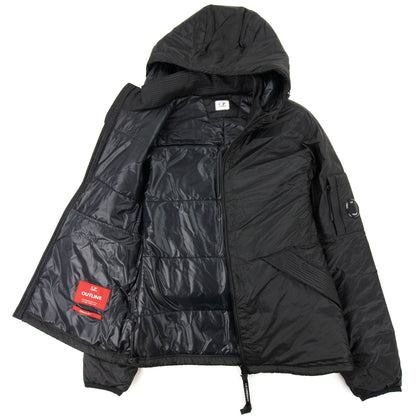 Cp Company Dd Shell Padded Shell Hooded Jacket Black 999