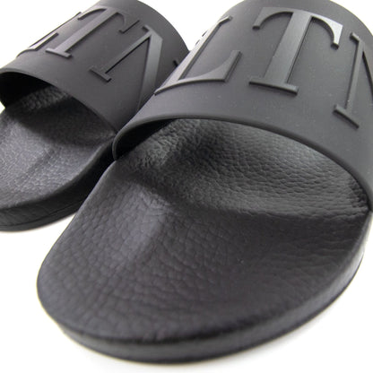 Valentino Vltn Slides Black/black