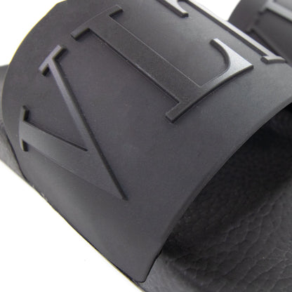 Valentino Vltn Slides Black/black