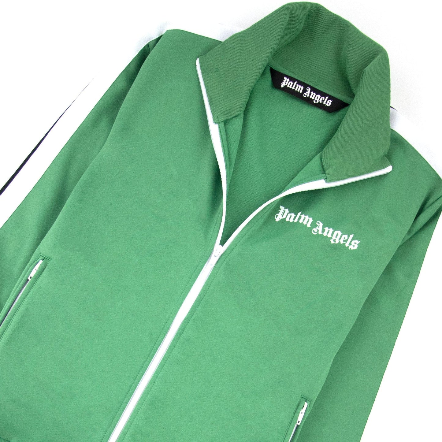Palm Angels Autumn Blaze Tracksuit Jacket Green White