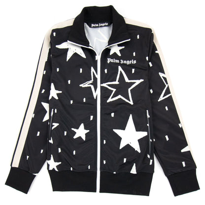 Palm Angels Night Sky Track Jacket Black/white