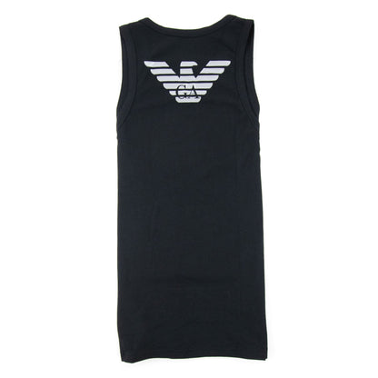 Emporio Armani Logo Tank Top Black