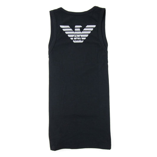 Emporio Armani Logo Tank Top Black