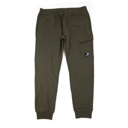 Cp Company Diagonal Raised Fleece Lens Sweat Pant Khaki 922