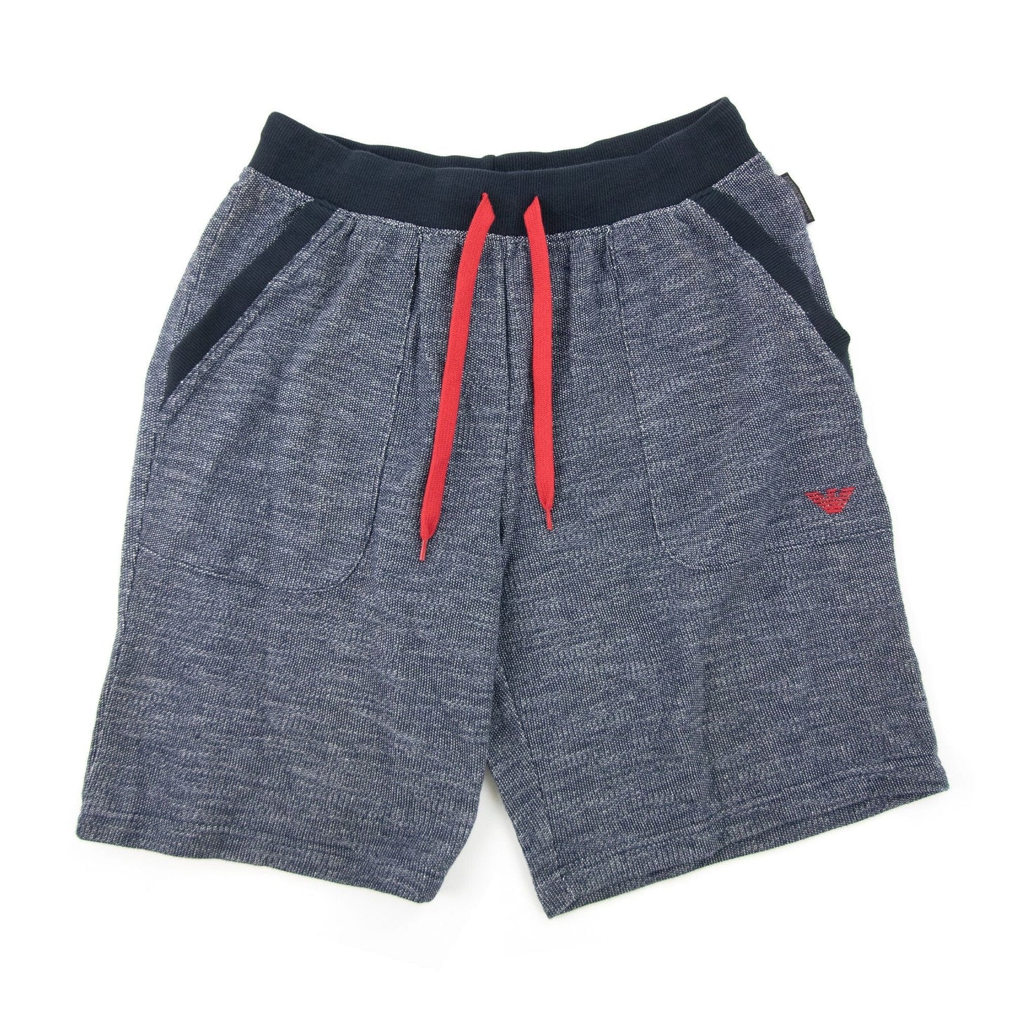 Emporio Armani Terry Bermuda Shorts Navy/marl Grey