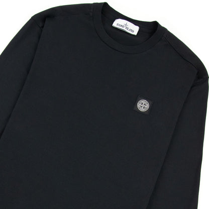 Stone Island Ls T/s Patch Black V0029