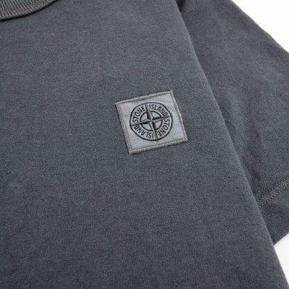 Stone Island Junior Chest Patch T/s Charcoal V0065