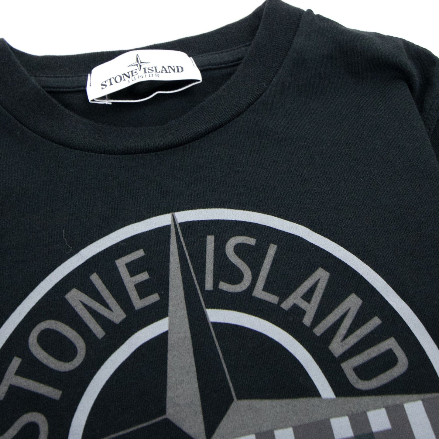 Stone Island Junior 21055 Compass T Shirt Black