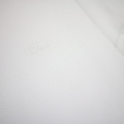 Christian Dior Dior Chest Logo Polo S/s White