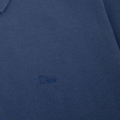 Christian Dior Dior Chest Logo Polo S/s Navy