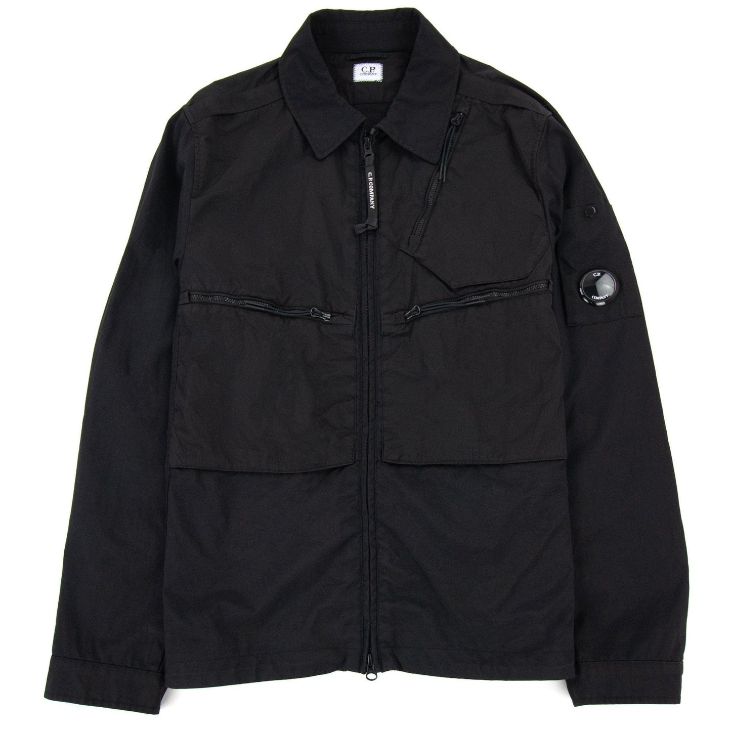 Cp Company Taylon P Mixed Overshirt Black 999