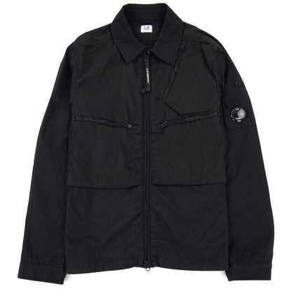 Cp Company Taylon P Mixed Overshirt Black 999