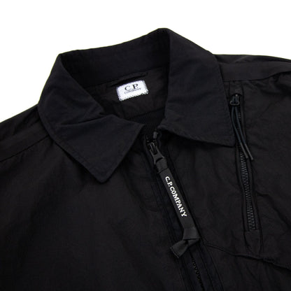 Cp Company Taylon P Mixed Overshirt Black 999
