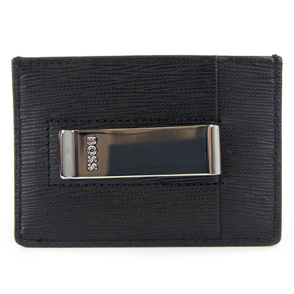 Hugo Boss Gallery A Leather Card Holder Black 001