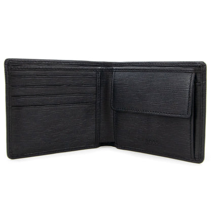 Hugo Boss Gallery A Plate Logo Wallet Black 001