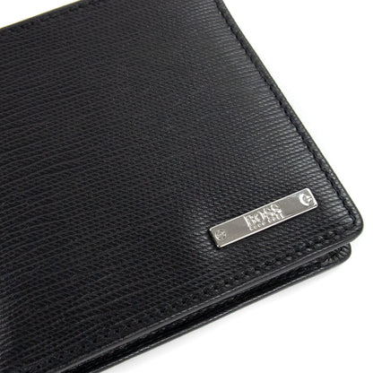 Hugo Boss Gallery A Plate Logo Wallet Black 001