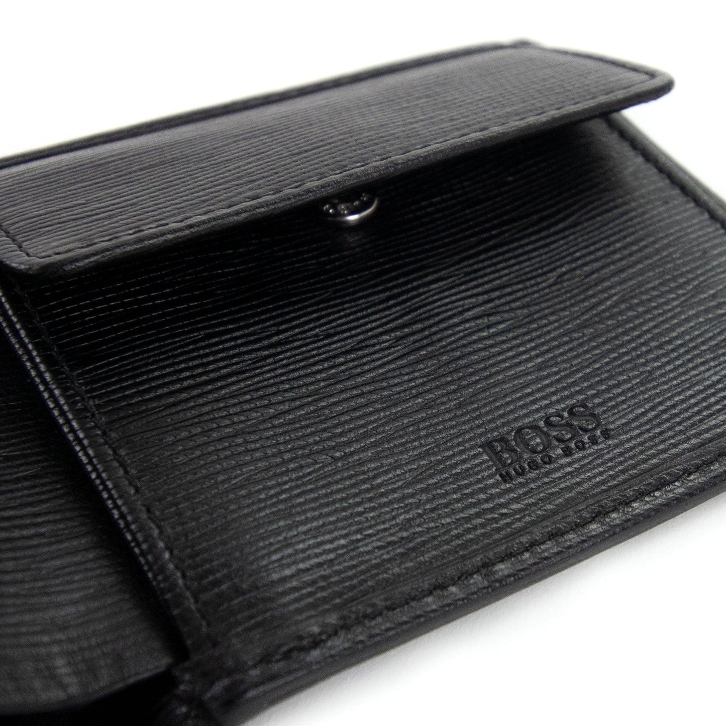 Hugo Boss Gallery A Plate Logo Wallet Black 001