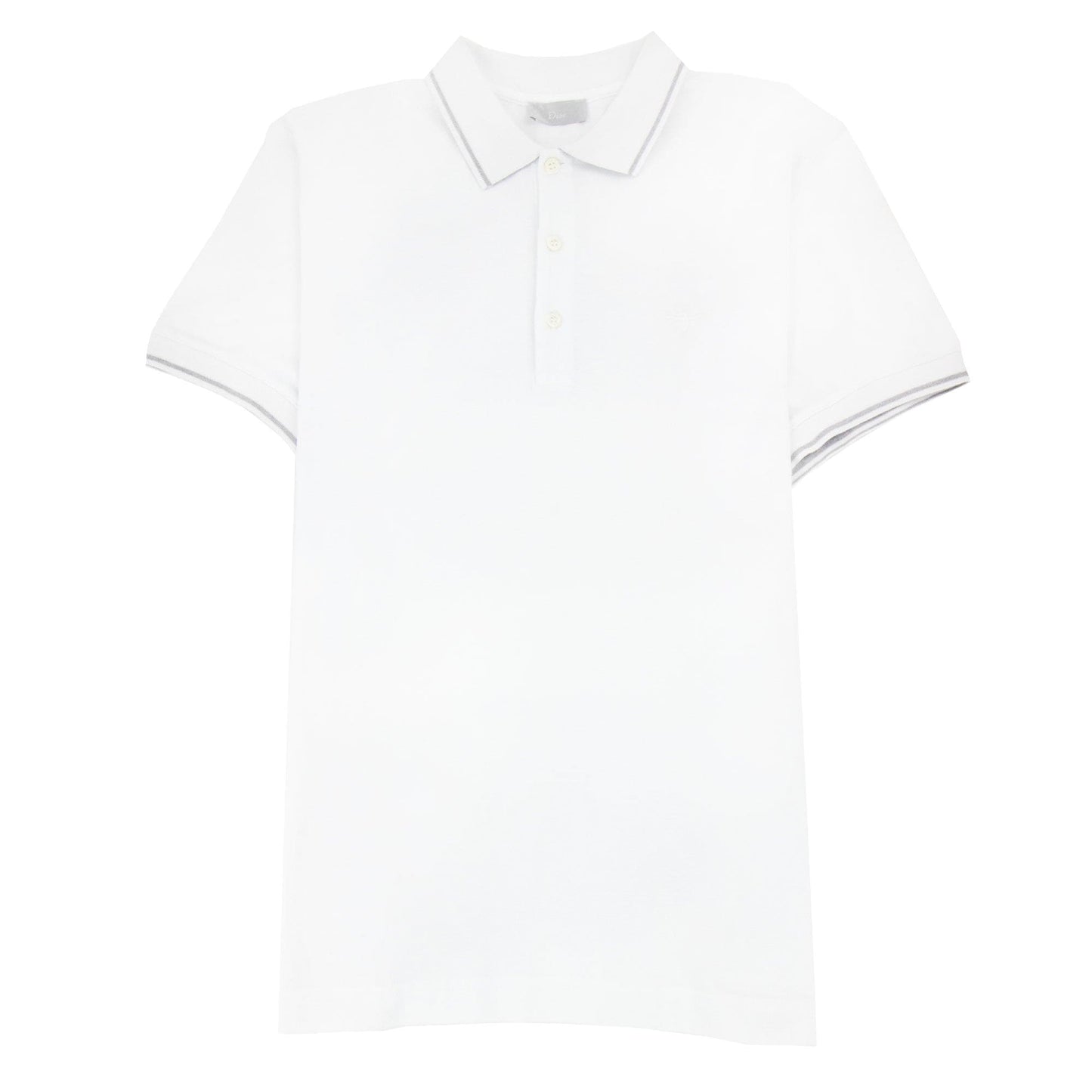 Christian Dior Bee Embroidery Polo S/s White