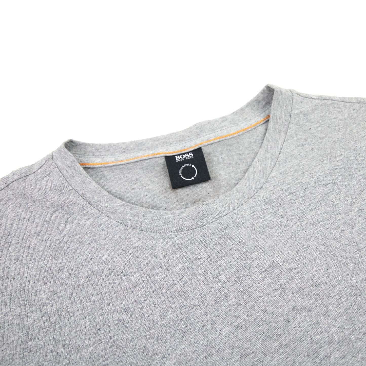 Hugo Boss Tales 1 Patch Logo T Shirt Grey 051
