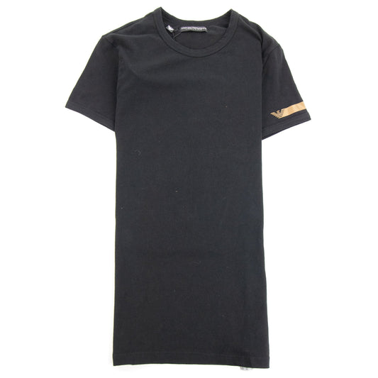 Emporio Armani Arm Tape Logo S/s T Shirt Black