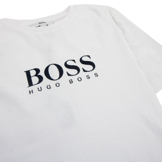 Hugo Boss Boss T/s Big Logo White/black
