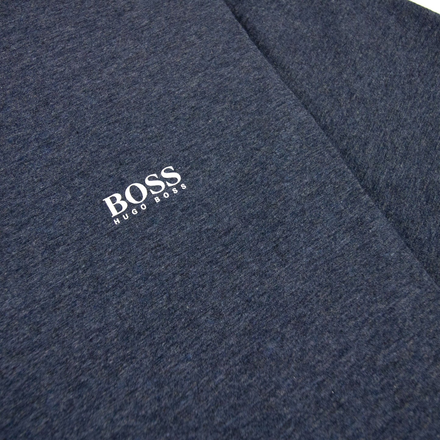 Hugo Boss Regular-fit T-shirt With Contrast Logo Dark Blue 415