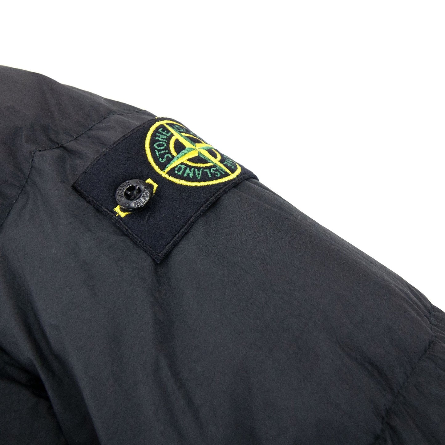 Stone Island 40223 Garment Dyed Crinkle Reps Ny Down Jacket Black V0029