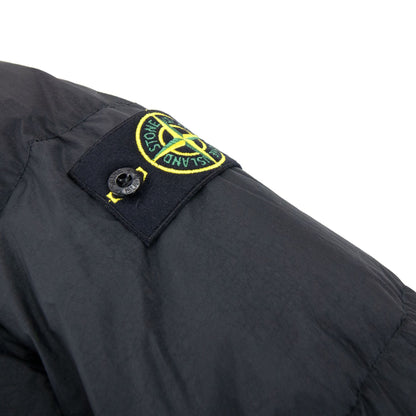 Stone Island 40223 Garment Dyed Crinkle Reps Ny Down Jacket Black V0029
