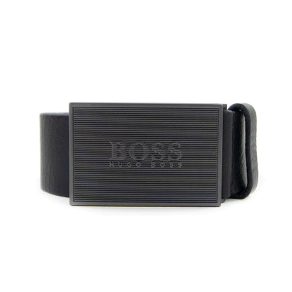 Hugo Boss Icon Logo Belt Black 001