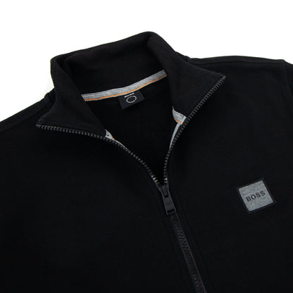 Hugo Boss Zestart 1 Patch Logo Funnel Neck Sweat Black 001