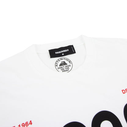 Dsquared2 Dsq2 Bro Cool T Shirt White 100