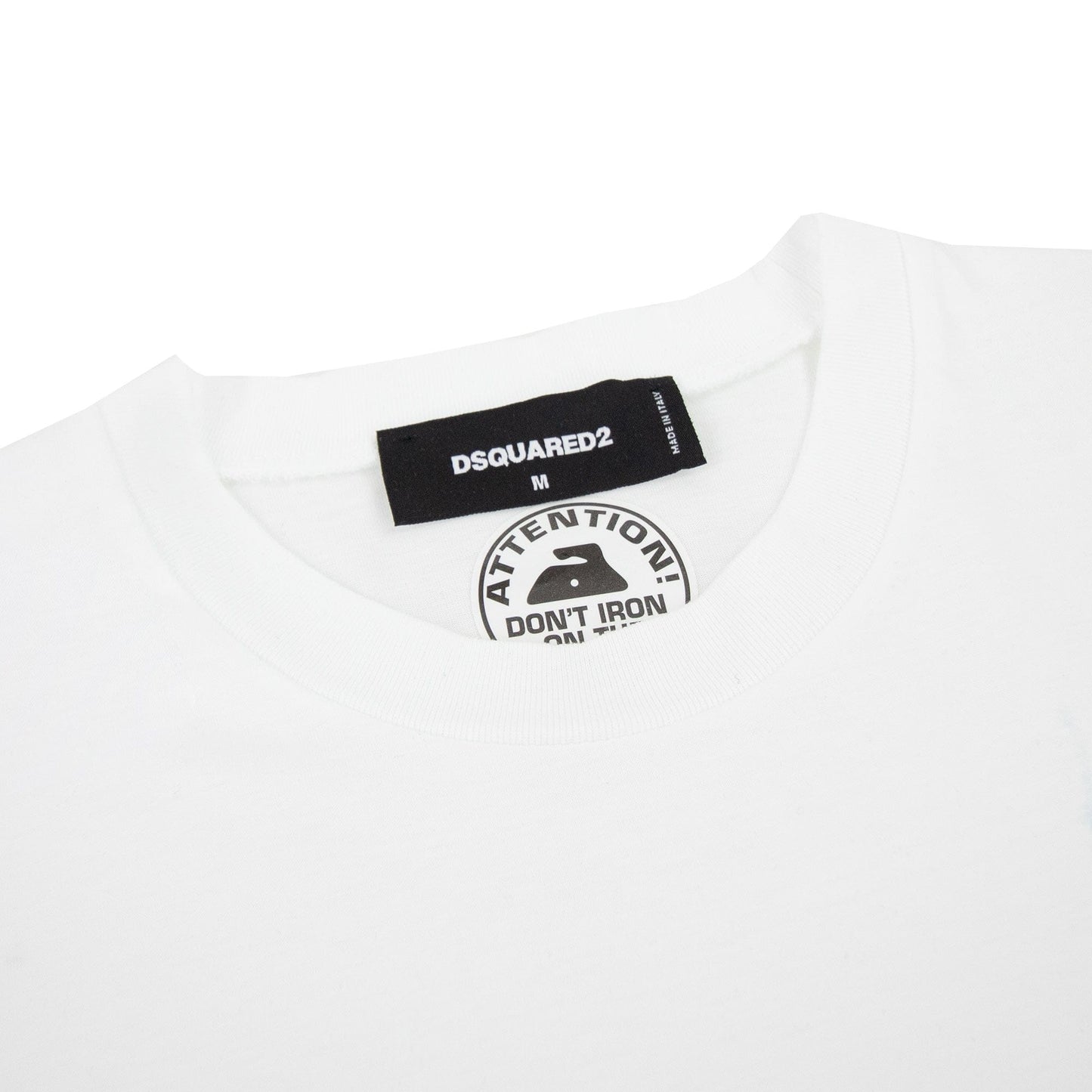 Dsquared2 Doodle Logo T Shirt White 100