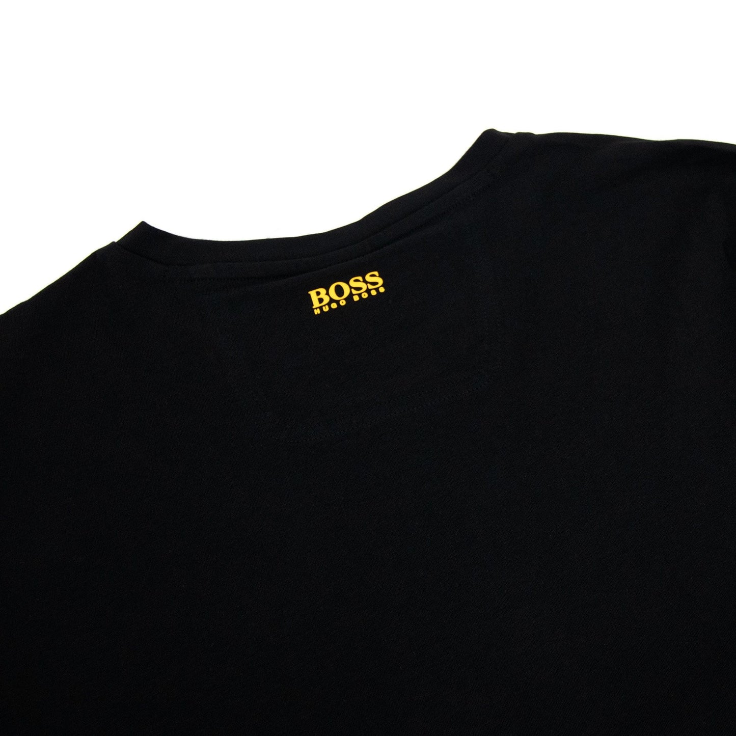 Hugo Boss Tee 1 Logo T Shirt Black 001
