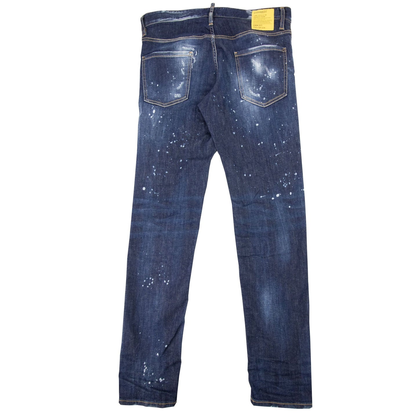 Dsquared2 Dark Ripped Bleach Wash Cool Guy Jeans Denim 470