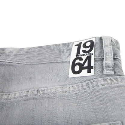 Dsquared2 Piranha Grey Denim Wash Cool Guy Jeans Grey 852