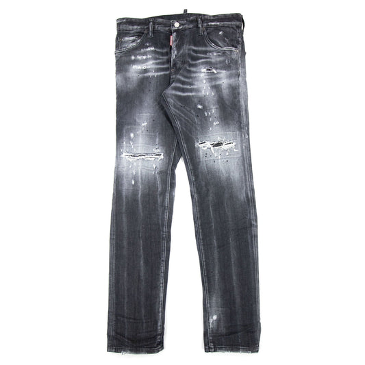 Dsquared2 Black Squat Cool Guy Denim Jeans Black 900