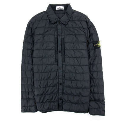 Stone Island Garment Dyed Packable Micro Down Jacket Black V0029