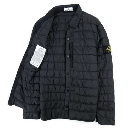 Stone Island Garment Dyed Packable Micro Down Jacket Black V0029