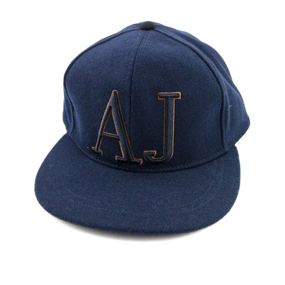 Armani Jeans Aj Snapback Navy Blue