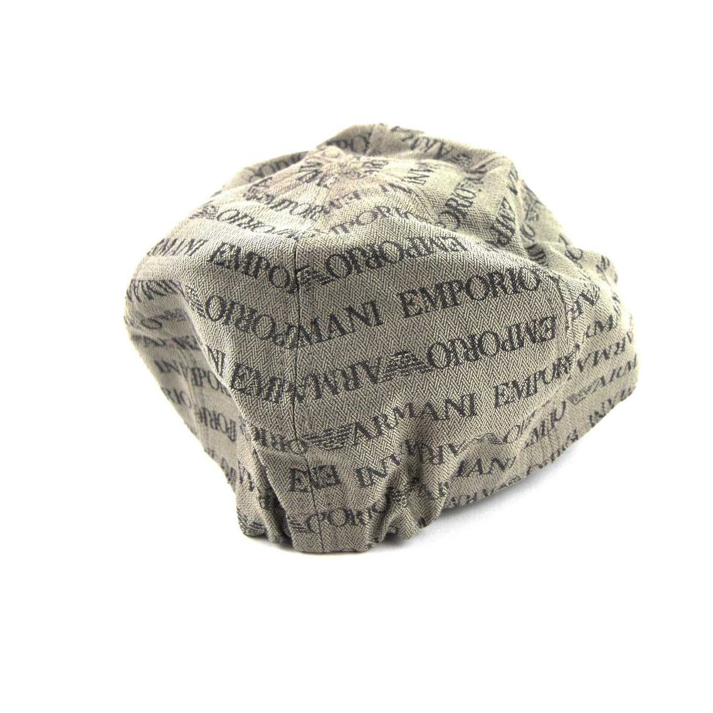 Emporio Armani All Over Logo Cap Beige