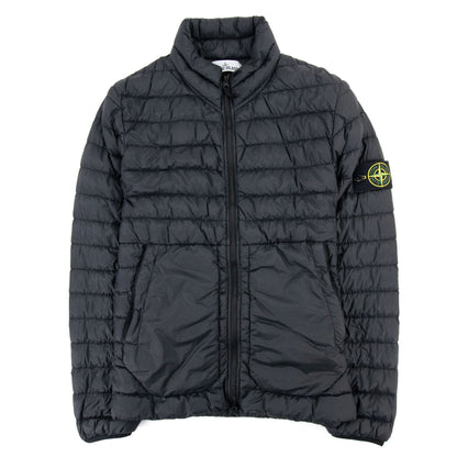 Stone Island Garment Dyed Micro Yarn Jacket Black V0029