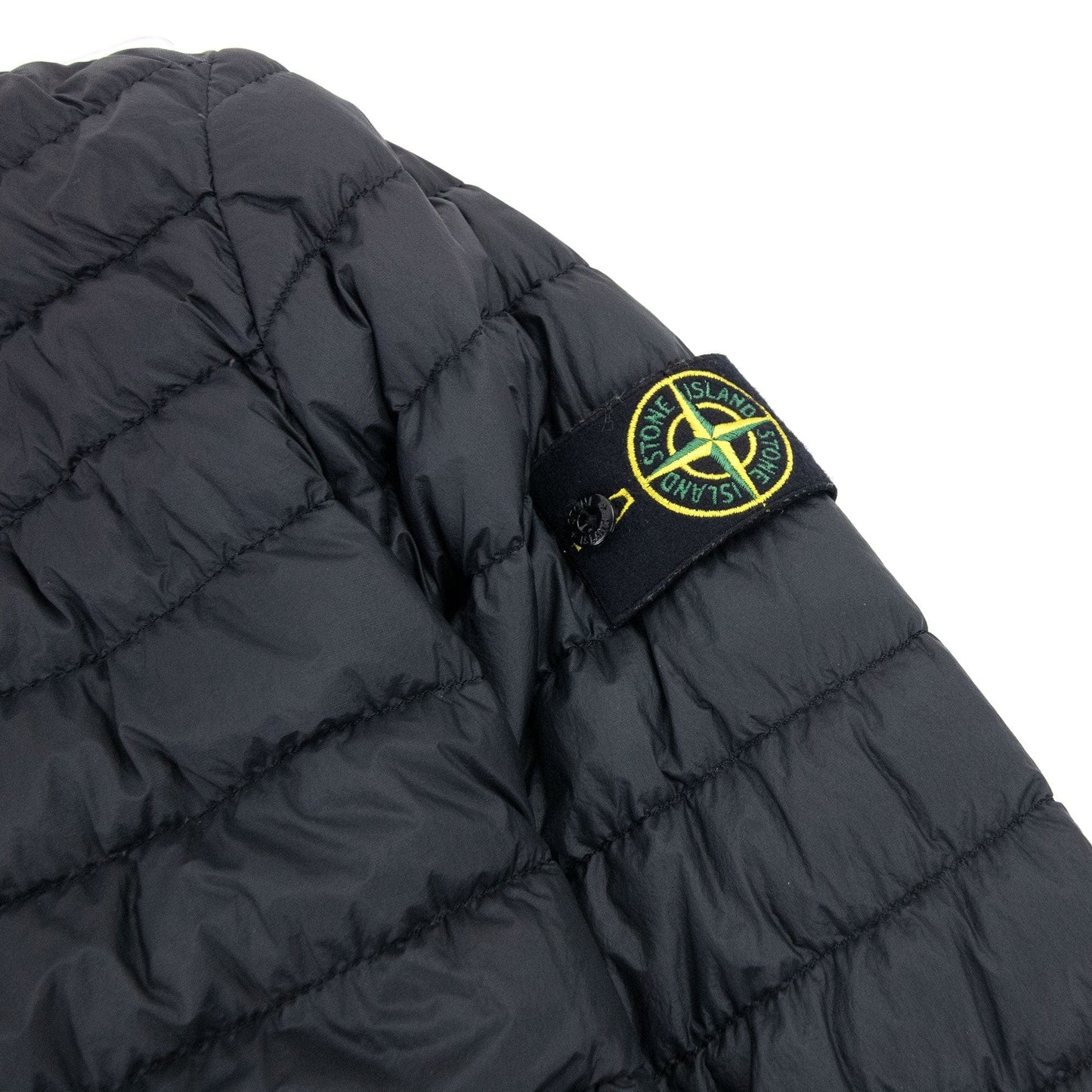 Stone Island Garment Dyed Micro Yarn Jacket Black V0029