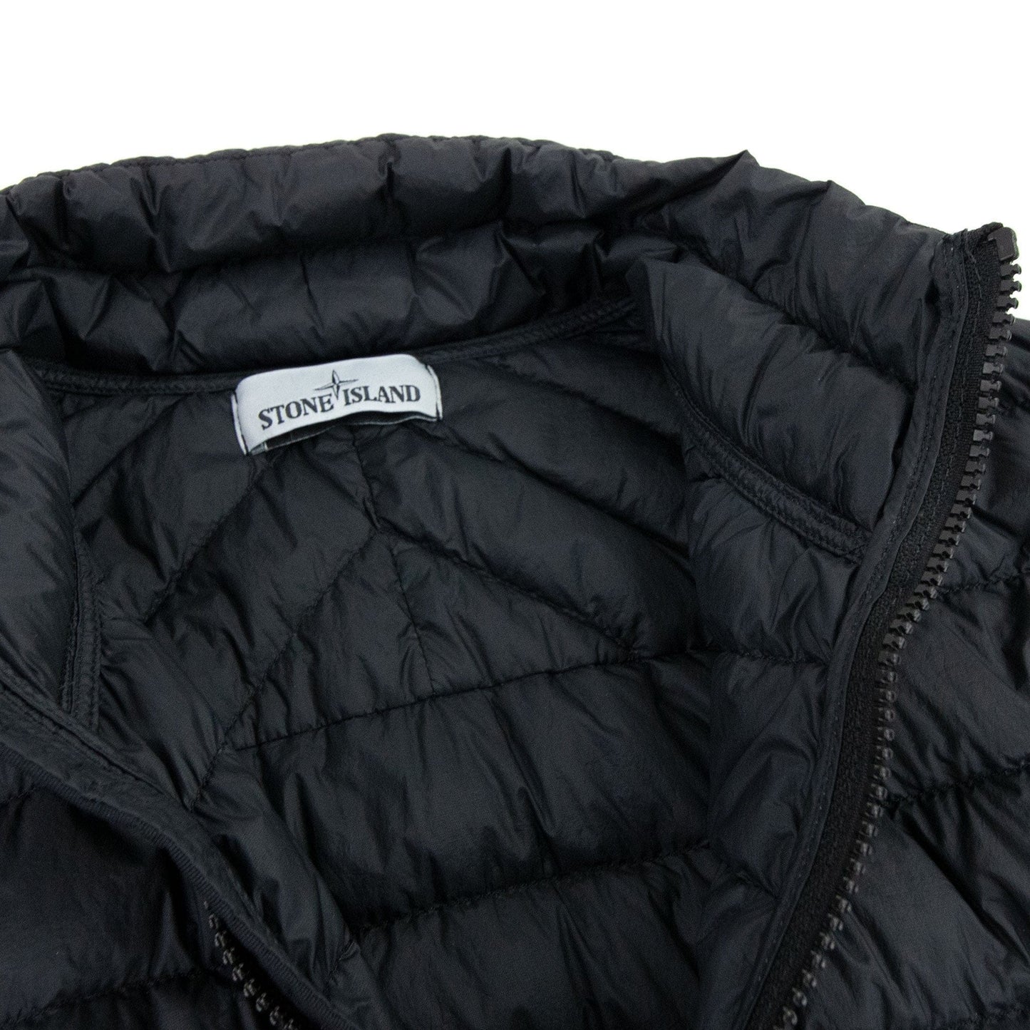 Stone Island Garment Dyed Micro Yarn Jacket Black V0029